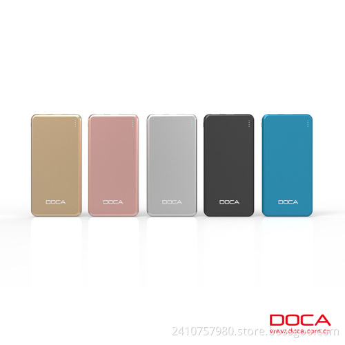 D607 Best Selling slim Backup portable powerbank